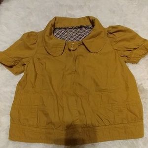 NWOT Forever 21 Princess Crop Jacket